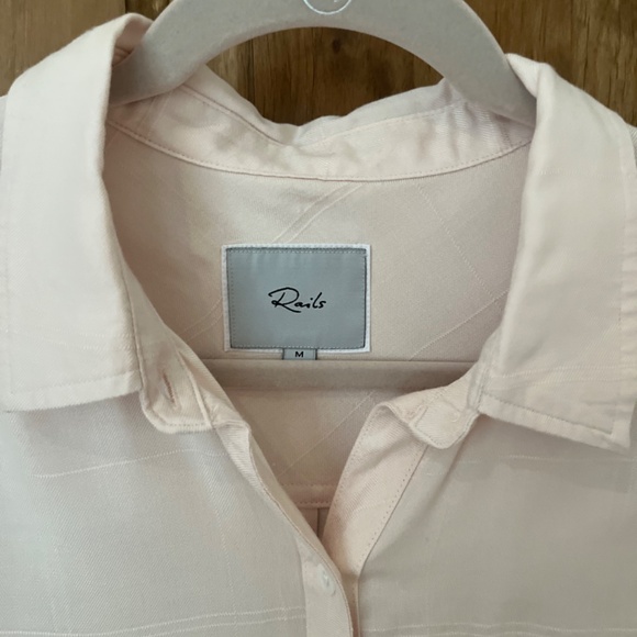 Rails Hunter Button-Up Shirt (Rosewater—medium) - Picture 3 of 3